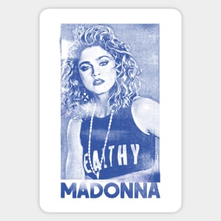 Madonna // Original 80s Vintage Faded Style Design Sticker